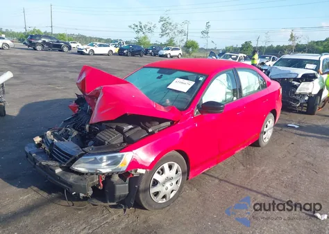 2014 Volkswagen Jetta 2.0L S from USA, damaged, VIN 3VW2K7AJ1EM234975